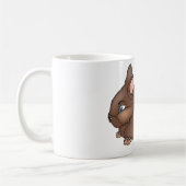 Brown Bunny Rabbit Koffiemok (Links)