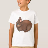 Brown Bunny Rabbit T-shirt (Voorkant)