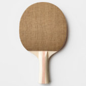 Brown Burlap Tafeltennisbatje (Voorkant)