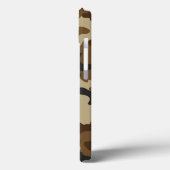 Brown Camo Case-Mate iPhone Case (Achterkant / Links)
