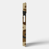 Brown Camo Case-Mate iPhone Case (Achterkant / Rechts)