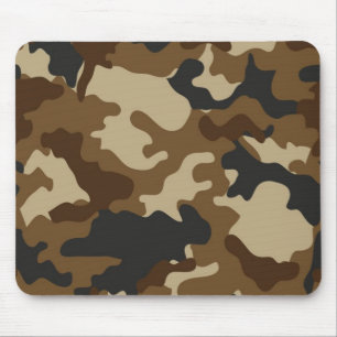 Brown Camo Mousepad Muismat