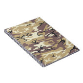 Brown Camo Notitieboek (Rechterzijde)