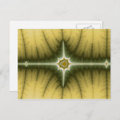 Brown - Carte postale fractale (Devant / Derrière)