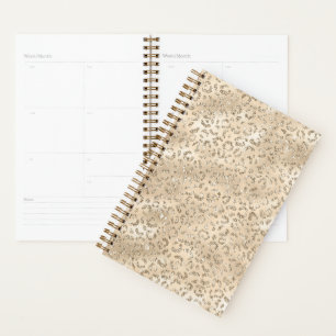 Brown Cheetah Leopard Skin Imprimer Motif Animal