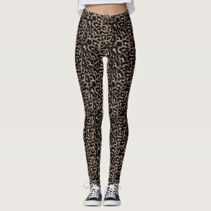 Brown Cheetah Vrouwen Leggings