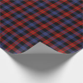 Brown Clan Tartan Cadeaupapier (Hoek)