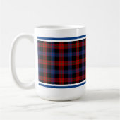Brown Clan Tartan Koffiemok (Links)
