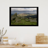 Brown Clee de Clee Hill. Poster par cARTerART (Cuisine)