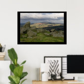 Brown Clee de Clee Hill. Poster par cARTerART (Bureau à domicile)