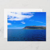 Brown Cliff Near Zee Briefkaart (Voorkant / Achterkant)