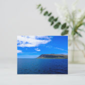 Brown Cliff Near Zee Feestdagenkaart (Staand voorkant)