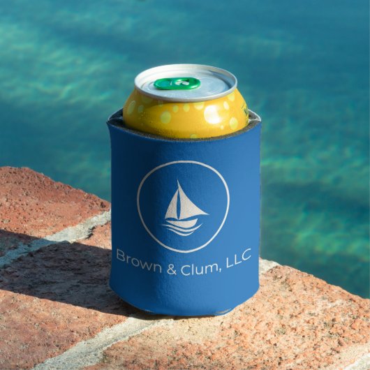 Brown & Clum, LLC Beer Coozie (Insitu Zwembad)