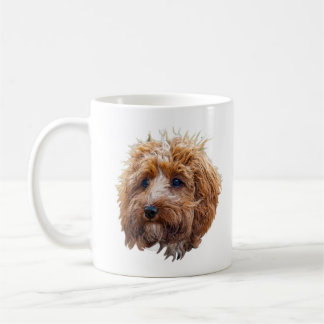 Brown Cockapoo Coffee Mug Koffiemok