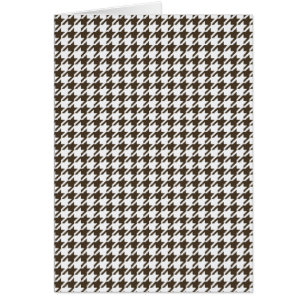 Brown Combination Houndstooth van Shirley Taylor