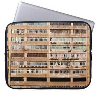 BROWN CONCRETE BOUW LAPTOP SLEEVE