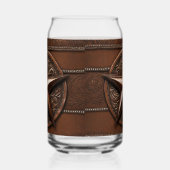 Brown Cowboy Rustique Western Country Texas Star (Droite)