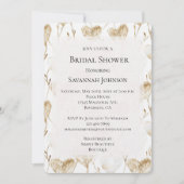 Brown Cream Boho Hearts Vrijgezellenfeest Kaart (Voorkant)