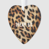 Brown Crème léopard animal (devant)