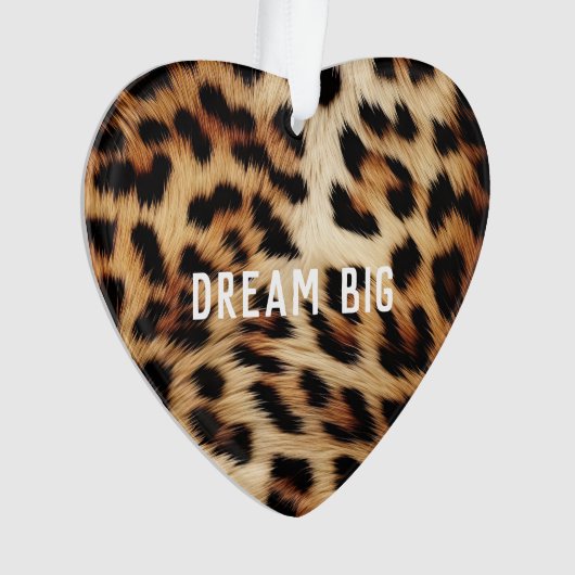 Brown Crème léopard animal (devant)