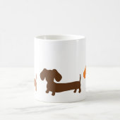 Brown Dachshund Café Mug classique Saucisse Chien (Centre)
