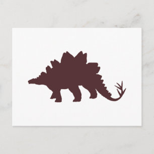 Brown Dinosaur Briefkaart