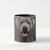 Brown Dog Aesthetic Coffee Mug – Cozy Pet Lover  (Centre)