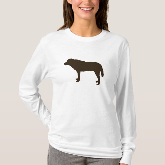 Brown Dog Hoodie T-shirt (Voorkant)
