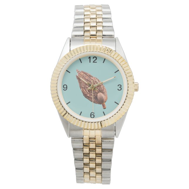 Brown Duck Horloge (Voorkant)