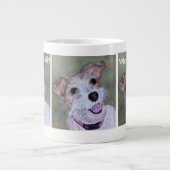 BROWN EN WHITE JACK RUSSELL | EXTRA GROTE MOK (Voorkant)