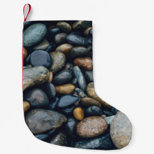 BROWN EN ZWARTE STONEN KLEINE KERSTSOK