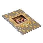 Brown et or Noël Photo Scrapbook Journal (Côté Droit)