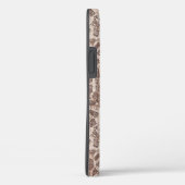 Brown et Tan Snake Skin Coque-Mate coque iphone (Verso / Droite)