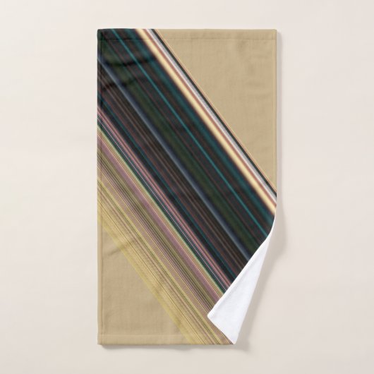 Brown et vert (Serviette à main)