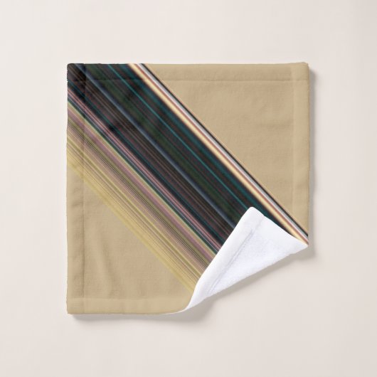 Brown et vert (Gant de toilette)