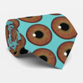 Brown Eye Iris Cool Eyeball Cravate personnalisé (Roulé)