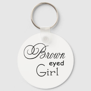 Brown Eyed Girl Sleutelhanger