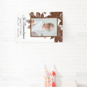 Brown Fall verlaat begrafenisfeest Spandoek (Insitu)