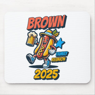 Brown Family Reünie 2025 Persoonlijke Gelijke T-Sh Muismat