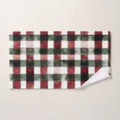 Brown Flèches blanches d'hiver (Serviette à main)