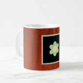 Brown, Floral Coffee Mug (Devant gauche)
