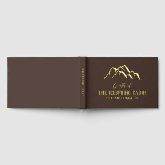 Brown foncé Rustique Tops Cabine (Complet)