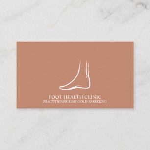Brown Foot Cares Podiatry Practioner Doctor Visitekaartje