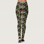 Brown Fouly Sloth, Dames Leggings (Dos)