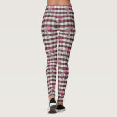Brown Gingham Leggings (Achterkant)
