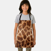 Brown Giraffe Print Schort (Insitu)