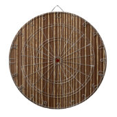 Brown Gold Stripes Dartbord (Voorkant)