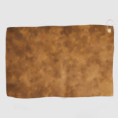 Brown Golf Towel – Soft, Absorbent & Durable Golfhanddoek (Horizontaal)
