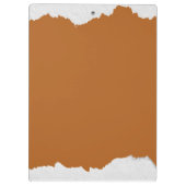 Brown gray textured print klembord (Achterkant)