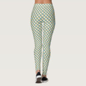 Brown Green Gingham Leggings (Achterkant)